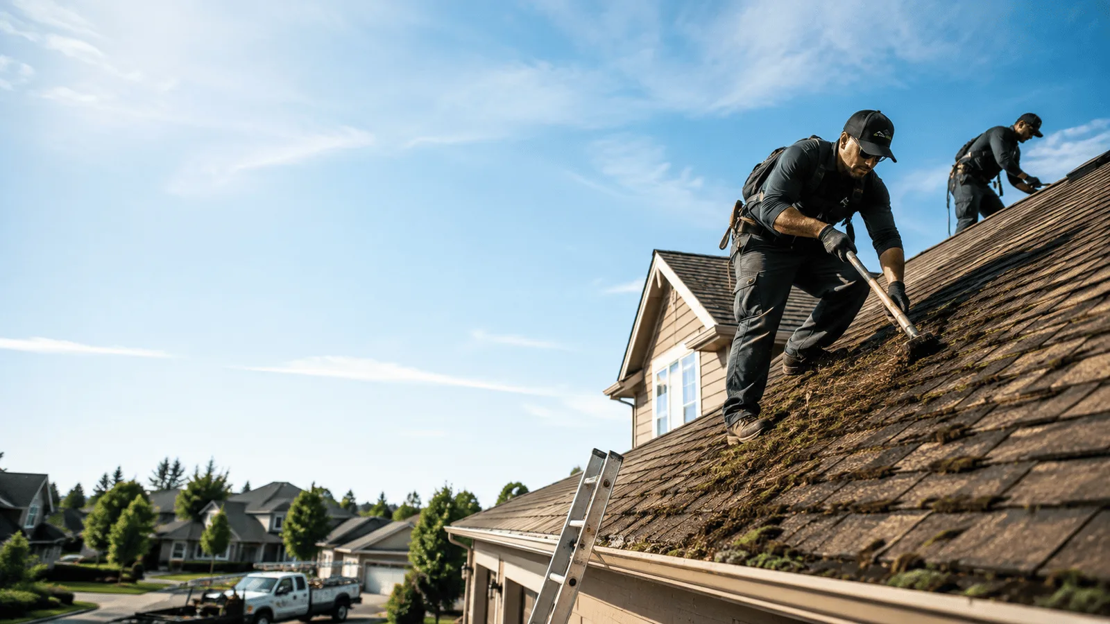 Roof Moss Removal in Hubert, NC near me
